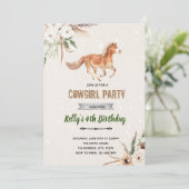 Thema "Boho-Geist" Einladung (Stehend Vorderseite)