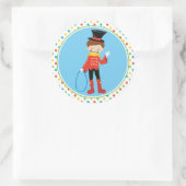 Thema "Circus" | Ringmaster Runder Aufkleber (Tasche)