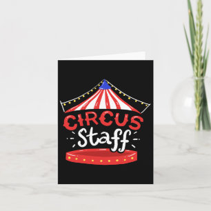 Thema "Circus Staff Children Kindergeburtstag" Karte