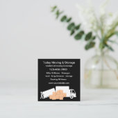 Thema coole Bewegung und Speicherung Quadratische Visitenkarte (Stehend Vorderseite)