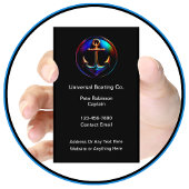 Thema "coole Bootanker" Visitenkarte