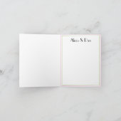 Thema Dankeschön Hinweise Dankeskarte (Innenseite)