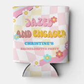 Thema "Dazed and Verlobt Junggeselinnen-Abschied 7 Dosenkühler (Vorderseite)