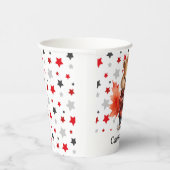 Thema des Kanadatags Pappbecher (Rechts)