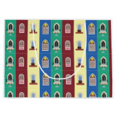 Thema des portugiesischen Fensters Große Geschenktüte (Vorderseite)