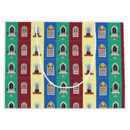 Thema des portugiesischen Fensters Große Geschenktüte