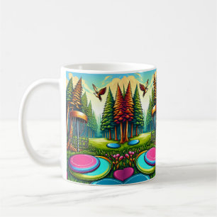 Thema "Disk Golf and Eagle" Kaffeetasse