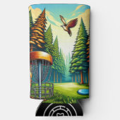 Thema "Disk Golf and Eagle" Selters Dosenkühler (Rückseite)