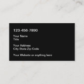 Thema "Fahrzeugreifen" Visitenkarte (Rückseite)