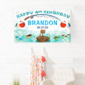 Thema Fischfang 4. Geburtstag Banner (Insitu)