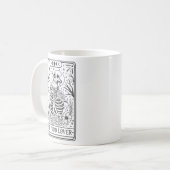 Thema "Food Lover Tarot" Kaffeetasse (Vorderseite Links)