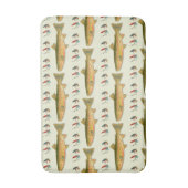 Thema Forellenfischerei Badematte (Vorderseite Vertikal)