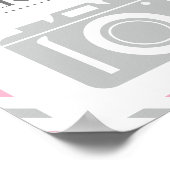 Thema "Foto-Passport-Kabine" des Party "Flugzeug" Poster (Ecke)