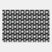 Thema Fotografie Camera Assorted GRAY/CREAM/GRÜNE Geschenkpapier Set (Vorderseite)