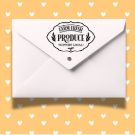 Thema "Frische Erzeugnisse" Permastempel