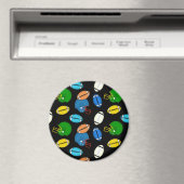 Thema Fußbälle und Helme Magnet (In Situ (Geschirrspüler))