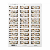 Thema Geburtstagsfeier Rücksendeadresse von Animal (Vorne)