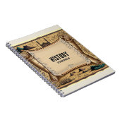 Thema Geschichte Notizblock (Rechte Seite)