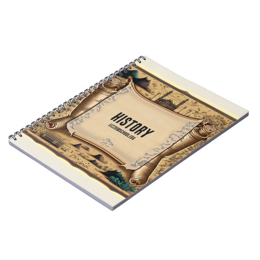 Thema Geschichte Notizblock (Linke Seite)