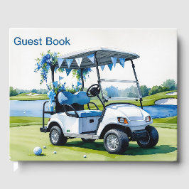 Thema Golf Baby Shower Boy Gästebuch