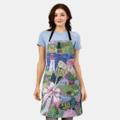 Thema Golf mit Golfclub Schürze (Getragen)