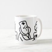 Thema Herz-Kreislauf-Gesundheit Kaffeetasse (VorderseiteRechts)