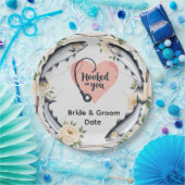 Thema Hochzeitsfischerei für Angelfreunde Pappteller (Party)