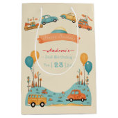 Thema Kindergeburtstag Mittlere Geschenktüte (Vorderseite)