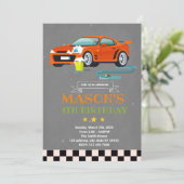 Thema Kinderwäsche Geburtstagsthema Einladung (Stehend Vorderseite)