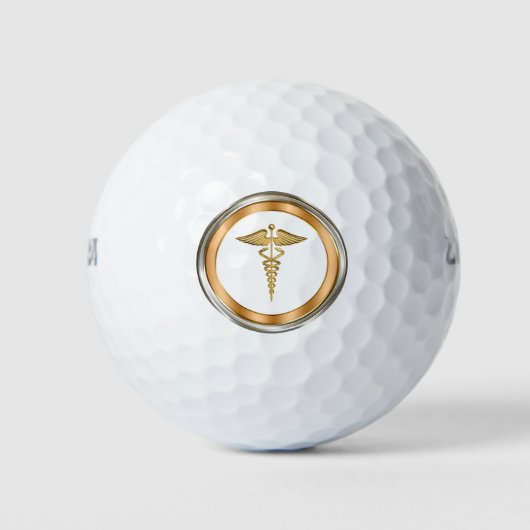 Thema klassische Medizin Golfball (Vorderseite)