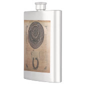 Thema klassischer Western Flachmann (Links)