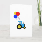 Thema Landwirtschaft Geburtstagseinladungen Einladung (Rückseite)