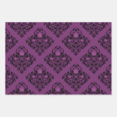 Thema lila und Gold Paris Geschenkpapier Set (Vorderseite 2)