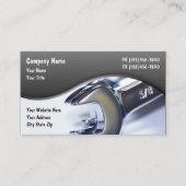 Thema Mechanische Werkzeuge einfach Visitenkarte (Vorderseite)