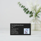 Thema Medizinische Gesundheitsversorgung Visitenkarte (Stehend Vorderseite)
