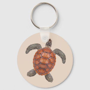 Thema Meeresschildkröten Schlüsselanhänger