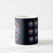 Thema: Motorrad und Route 66 Kaffeetasse (Mittel)