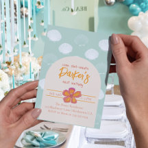 Thema "Muschel" des Party "Küstenstrand"