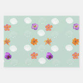 Thema "Muschel" des Party "Küstenstrand" Geschenkpapier Set (Vorderseite 3)