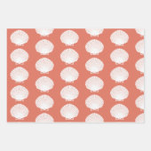 Thema "Muschel" des Party "Küstenstrand" Geschenkpapier Set (Vorderseite 2)