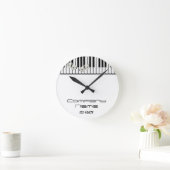 Thema Musik Runde Wanduhr (Zuhause)