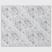 Thema Musiknote-Muster Geschenkpapier (Flach)