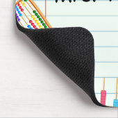 Thema "Notebook-Papier-Schulversorgung" Mousepad (Ecke)