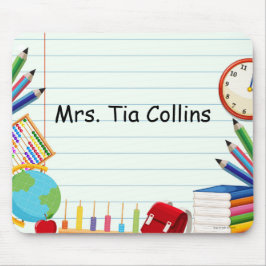 Thema "Notebook-Papier-Schulversorgung" Mousepad