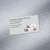 Thema "Notfallmedizin" Magnetische Visitenkarte (Beispiel)