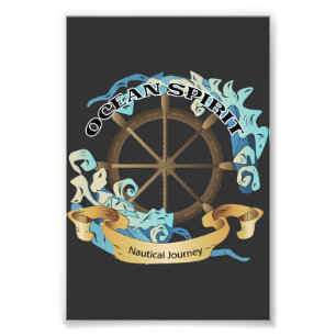 Thema "Ocean Spirit Nautic Journey" Fotodruck