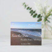 Thema "Ozean und Strand" Ankündigungspostkarte (Stehend Vorderseite)