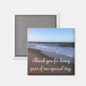 Thema "Ozean und Strand" Magnet (Vorderseite/Rückseite)