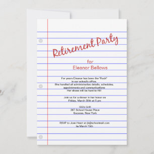 Thema "Party für Altersvorsorge" Einladung