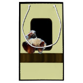 Thema Pferde und Pferde Kleine Geschenktüte (Rückseite)